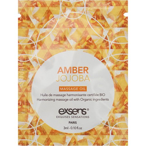 Masážny olej Exsens Amber Jojoba 3 ml s prírodnými zložkami