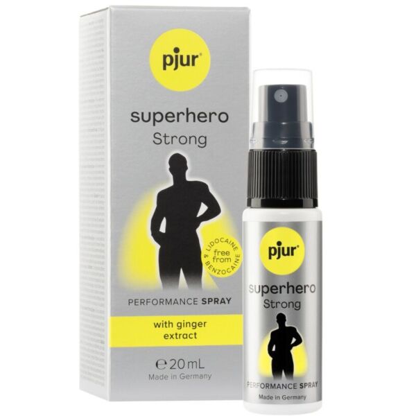 Oddiaľovací sprej pjur superhero Strong 20 ml