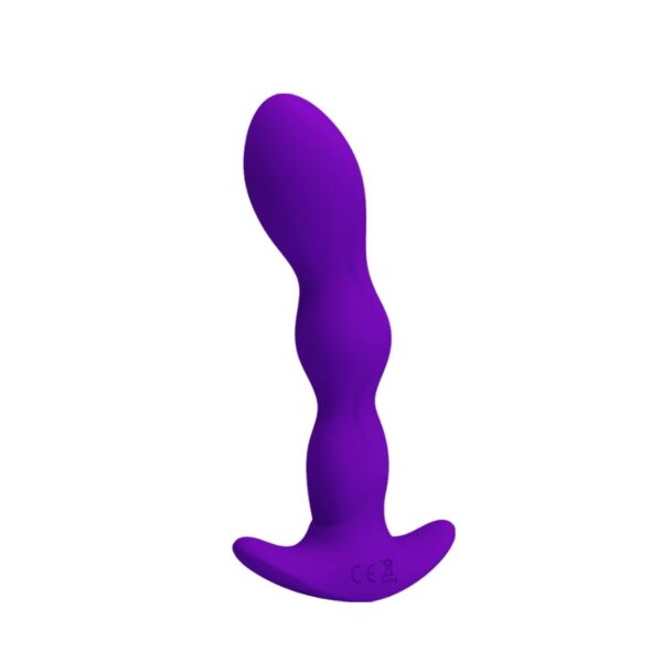 Silikónový análny vibrátor Pretty Love BI-040068-1 s rukoväťou