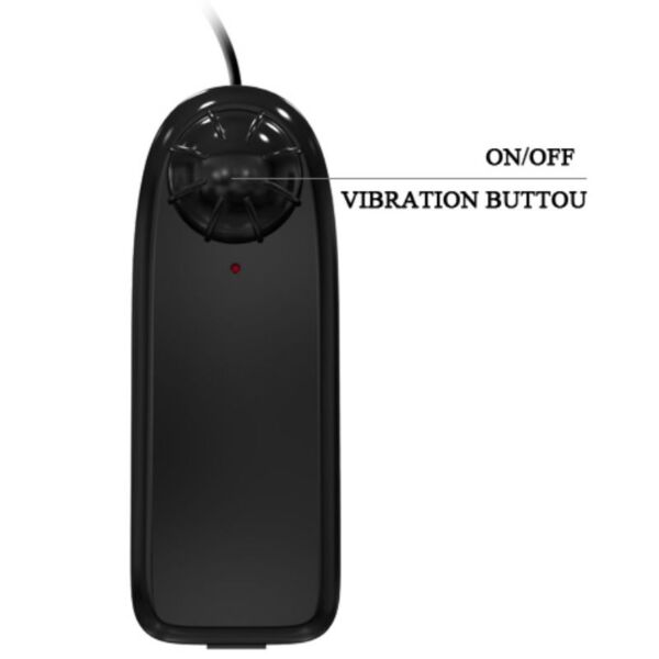 Realistický vibrátor Baile Arbitrariness s prísavkou na základni