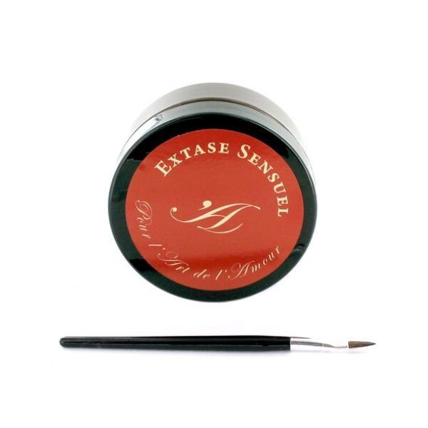 Farba na telo Extase Sensuel Chocolate 50 ml so štetcom