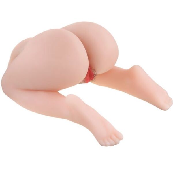 Masturbátor Baile BM-009130 v tvare zadku, vulvy a nôh
