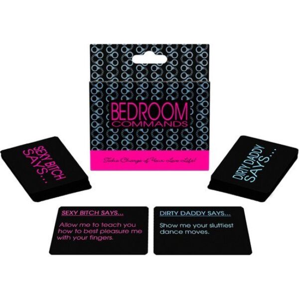 Kartová hra Kheper Games Bedroom Commands s oboma balíčkami