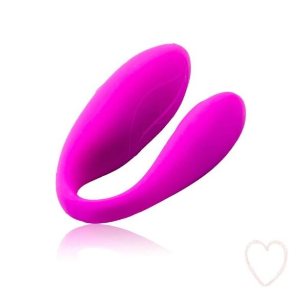 Vibrátor pre páry Pretty Love Fascination v tvare U