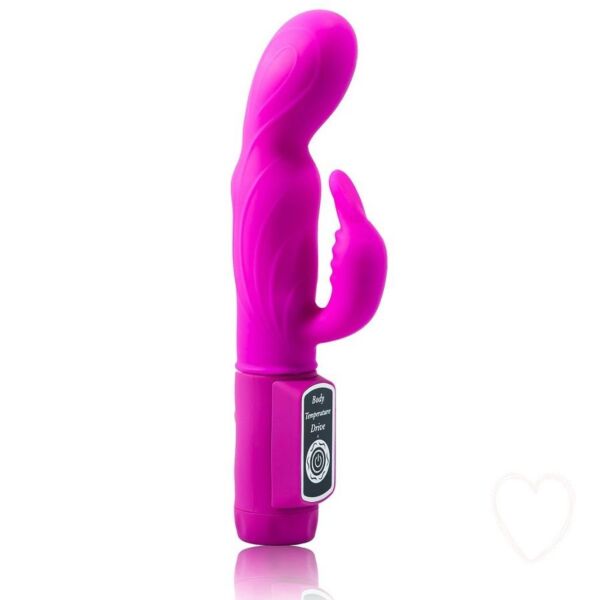 Rabbit vibrátor Pretty Love BW-037032 vo fialovej farbe