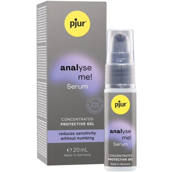 Fľaštička análneho séra pjur analyse me! Serum s objemom 20 ml