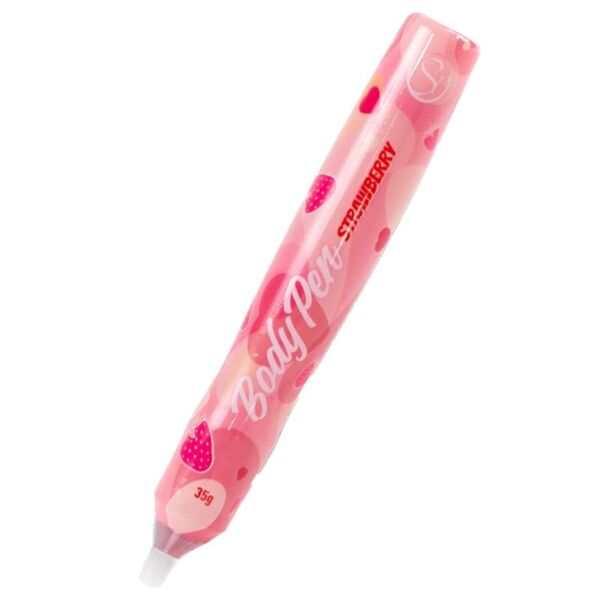 Jedlé pero na maľovanie na telo Secret Play Body Pen v príchuti Jahoda alebo Čokoláda