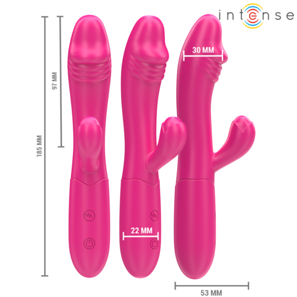 Vibrátor Intense Fun Ivy so stimulačným jazykom