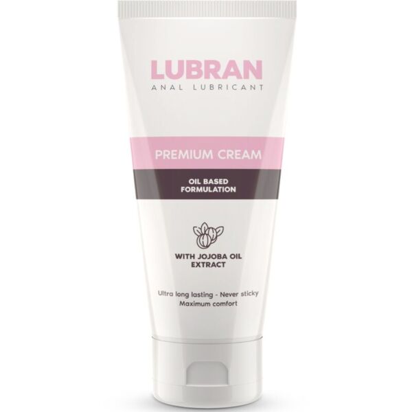 Lubrikačný krém Lubran Oil Based, 50 ml, s jojobou a nechtíkom