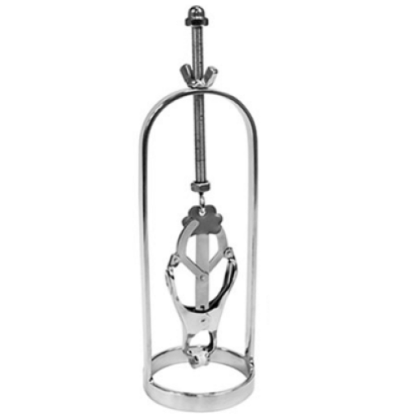 Svorky na bradavky Metal Hard Nipple Torture Clamps s predlžovačom
