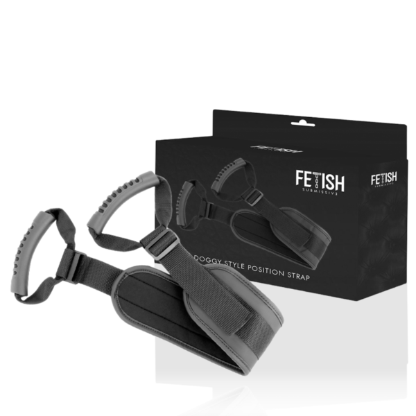 Polstrovaný postroj strap-on Fetish Submissive Doggy Style Harness s nastaviteľnými popruhmi