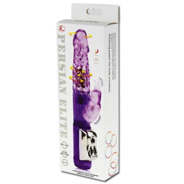 Vibrátor rabbit Baile Persian Elite s dvojitou rotáciou