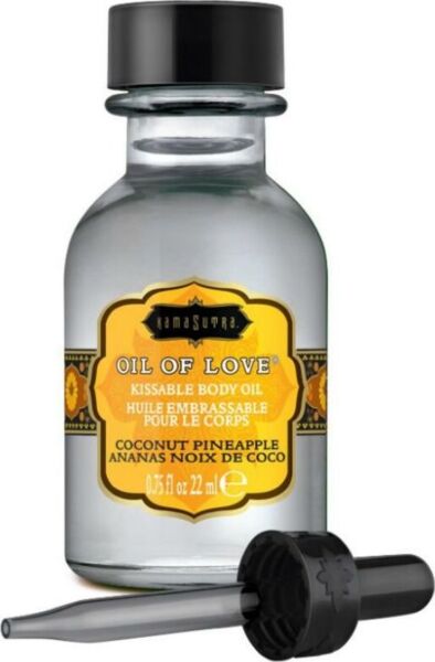 Olej na bozkávanie Kama Sutra Oil of Love, fľaštička s objemom 22 ml