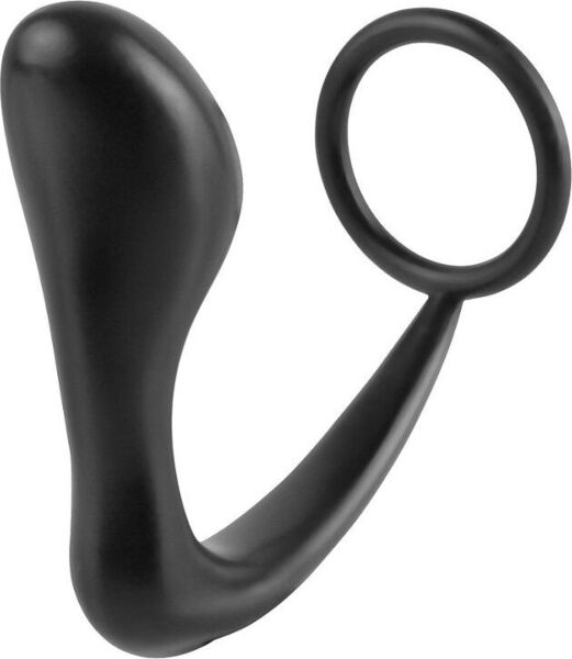 Análny kolík s erekčným krúžkom Anal Fantasy Ass-Gasm Penis Ring
