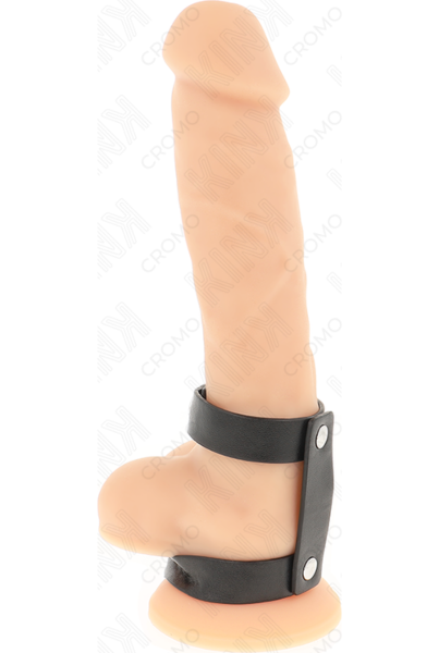 Nastaviteľný dvojitý erekčný krúžok Kink