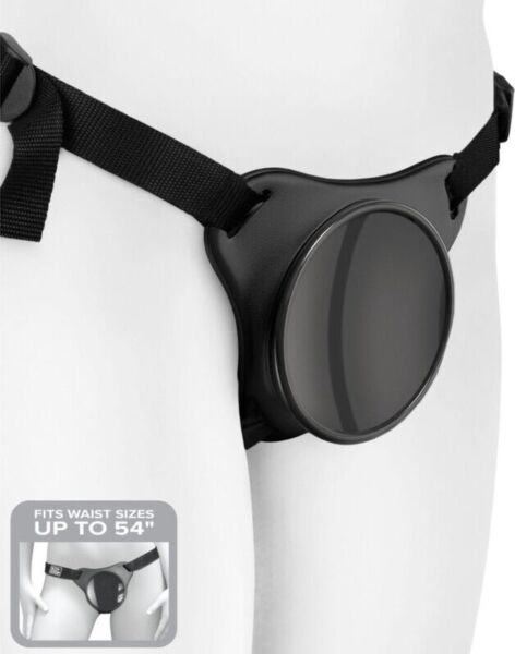 Postroj strap-on Body Dock Original s upevňovacou platňou a nastaviteľnými nylonovými popruhmi
