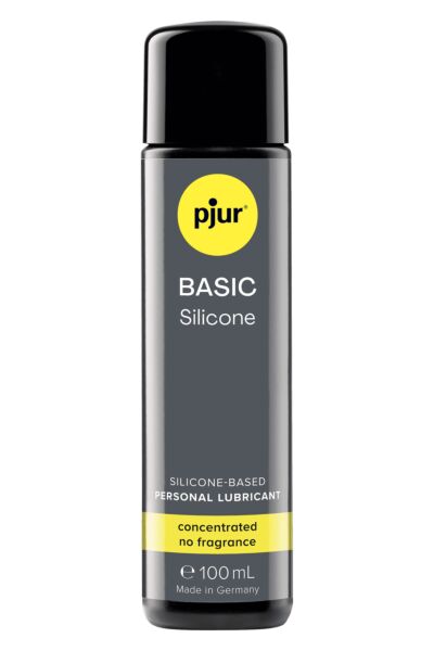 Fľaša lubrikantu na silikónovej báze pjur Basic Silicone