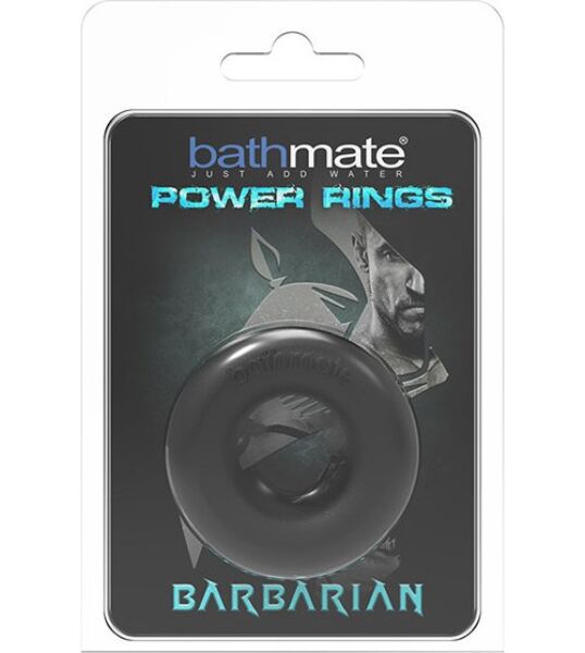 Erekčný krúžok Bathmate Barbarian čiernej farby