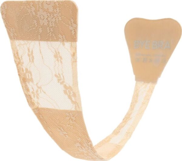 Samolepiace čipkované tangá Bye Bra Adhesive Thong Lace