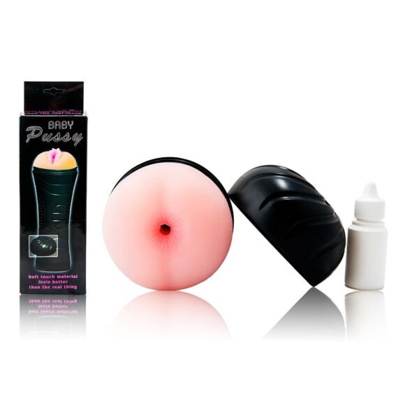 Masturbátor Baile BM-00900T27N v tvare vagíny s vekom