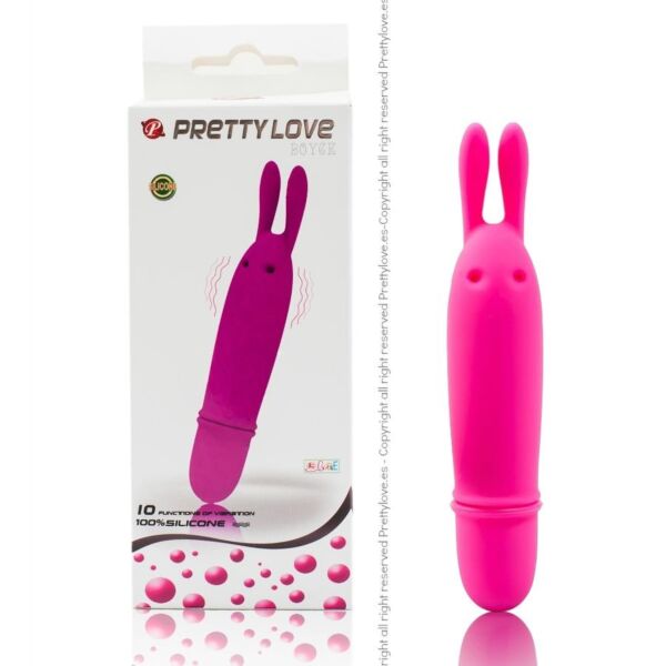Silikónový mini vibrátor Pretty Love Boyce