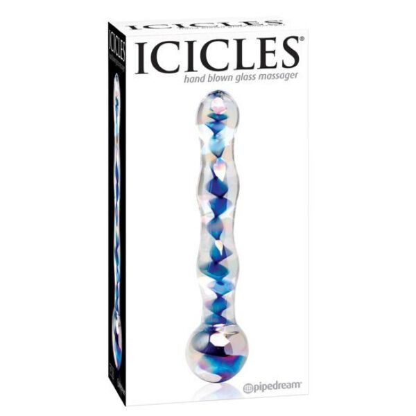Sklenené dildo Pipedream Icicles N. 8