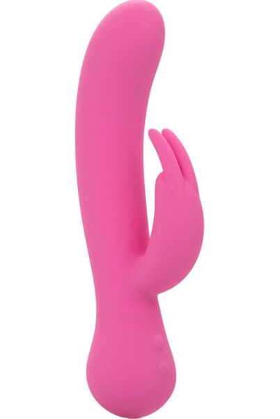 Rabbit vibrátor CalExotics First Time Rechargeable Bunny v ružovej farbe