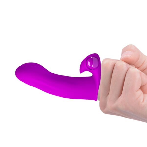 Prstový vibrátor Pretty Love, silikónový návlek na jeden prst