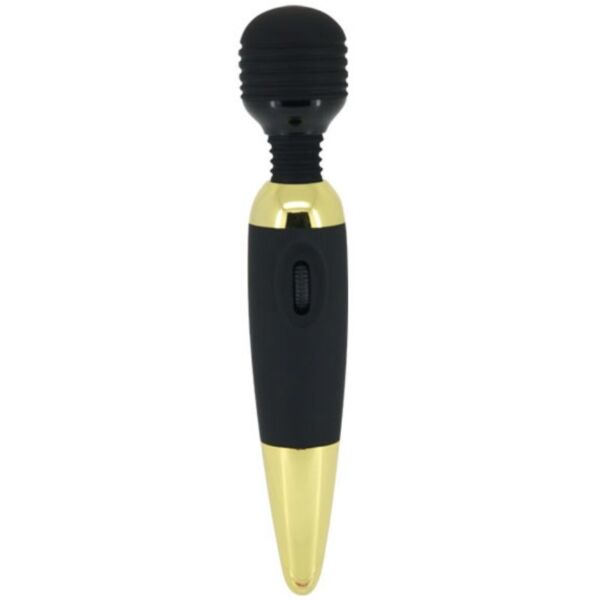 Vibrátor wand Pretty Love Power Wand Massager v zlatej edícii