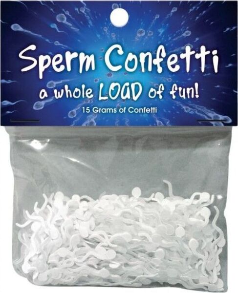 Konfety v tvare spermií Kheper Games, konfety v tvare spermie