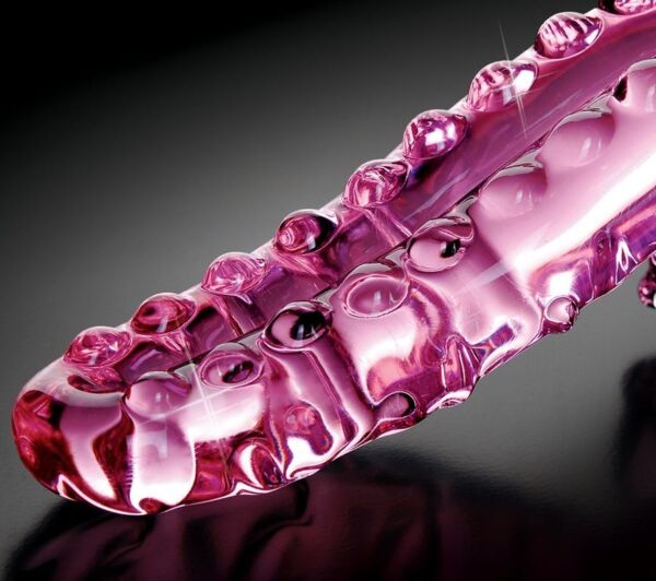 Sklenené dildo z fúkaného skla Pipedream Icicles N. 24