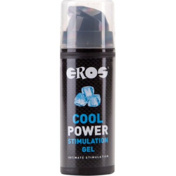 Fľaštička s dávkovačom stimulačného gélu Eros Cool Power 30 ml