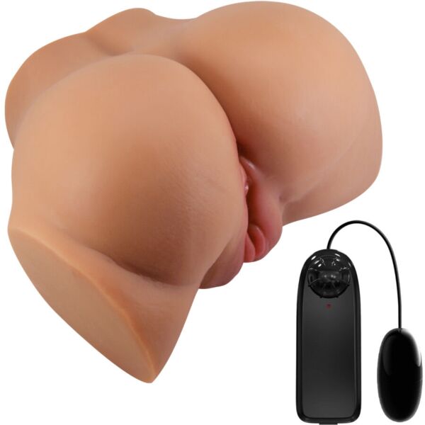 Masturbátor Crazy Bull BM-009245Z-1 s dvoma kanálmi