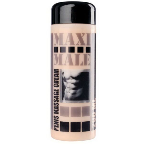 Balenie masážneho krému na penis RUF Maxi Male, 200 ml