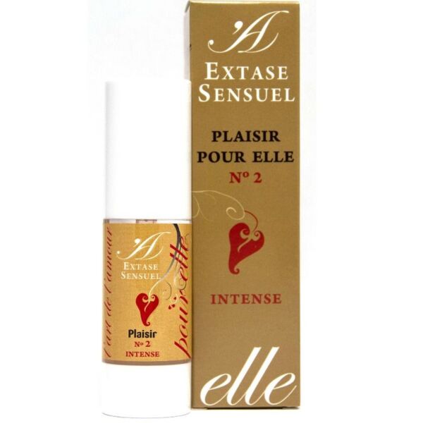 Stimulačný gél Extase Sensuel Fuego-Hielo s objemom 30 ml v kovovej krabičke