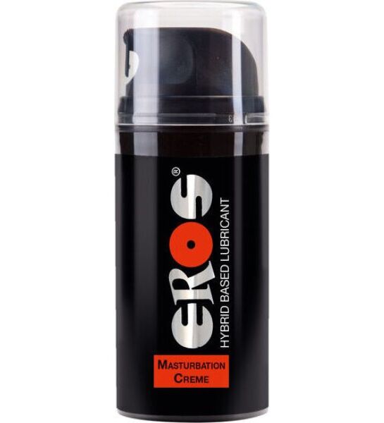 Fľaša s dávkovačom masturbačného krému EROS Classic Masturbation Creme 100 ml