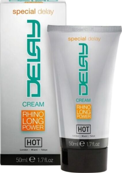 Krém na oddialenie ejakulácie HOT Delay Cream v balení po 50 ml