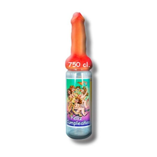 Fľaša v tvare penisu Diablo Picante 750 ml