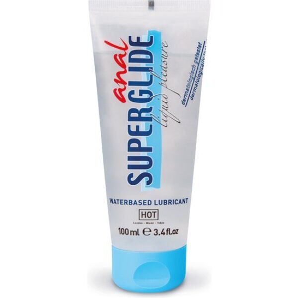 Análny lubrikant HOT Anal Superglide Liquid Pleasure, 100 ml