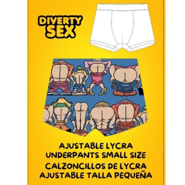 Boxerky Diablo Picante s potlačou zadočkov