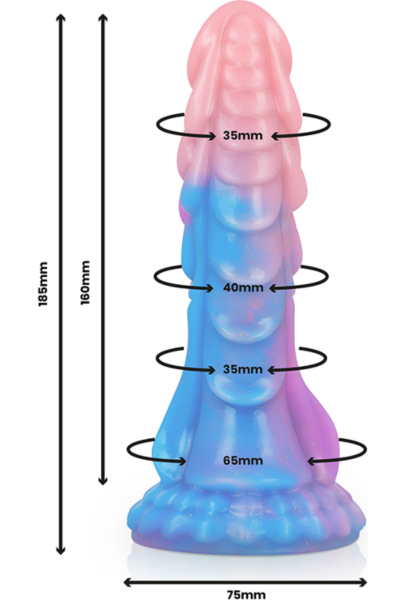 Dildo EPIC Ashtar so základňou s prísavkou