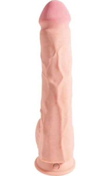Dildo King Cock Plus od Pipedream s trojitou hustotou a semenníkmi