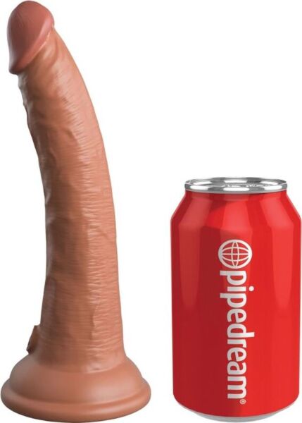 Realistické dildo King Cock Elite 17,8 cm so základňou s prísavkou