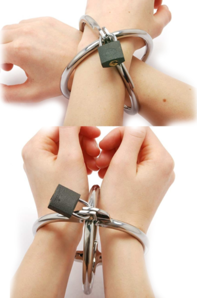 Putá na fixáciu Metal Hard Criss Cross s ich zámkom