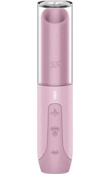 Stimulátor klitorisu Satisfyer Secret Kiss v ružovej farbe v tvare rúžu