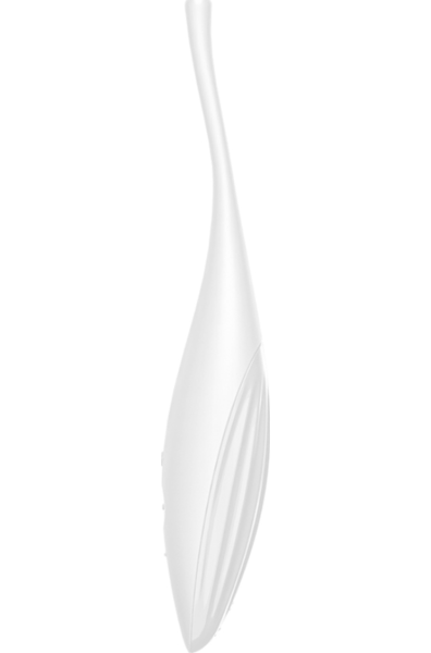 Vibrátor na klitoris Satisfyer Twirling Joy s úzkou špičkou a panelom tlačidiel