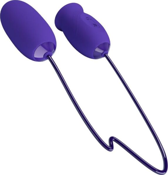 Vibračné vajíčko Pretty Love BI-014749L vo fialovej farbe