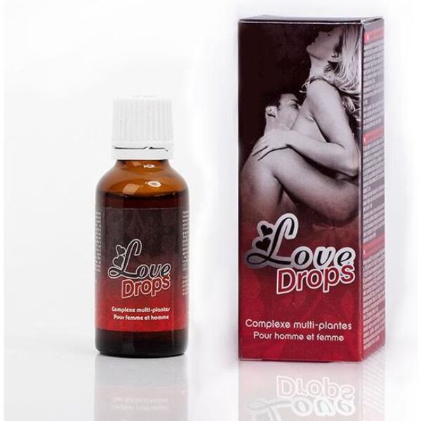 Balenie potravinových kvapiek RUF Love Drops, 30 ml