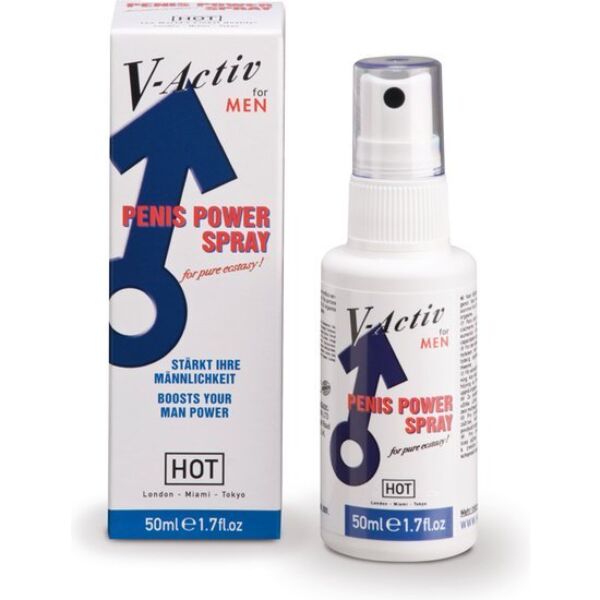 Sprej HOT V-Activ Penis Power Spray, 50 ml