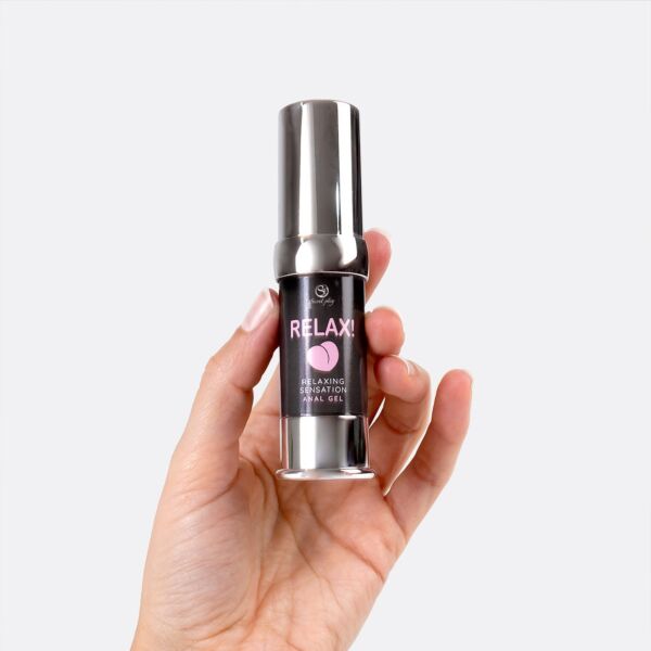 Airless obal análneho gélu Secret Play Relax s objemom 15 ml
